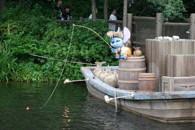 トムソーヤ島船着場（マークトウェイン号からの眺め）