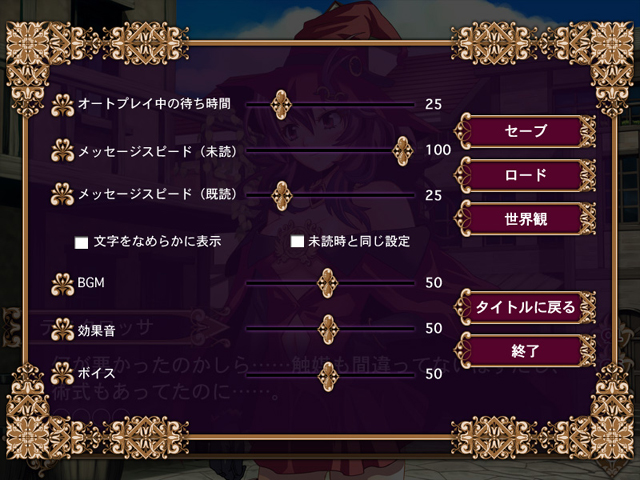 オプション設定